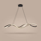 Ondine | Wave Linear LED Pendant Light for Kitchen Island