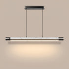 Carrara Line | Marble & Steel Linear LED Pendant Light