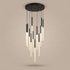 Cascade | Nordic Cluster LED Staircase Chandelier, 6 to 68 Lights