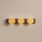 Tivoli | Travertine Stone & Wood Multi-Light Wall Sconce