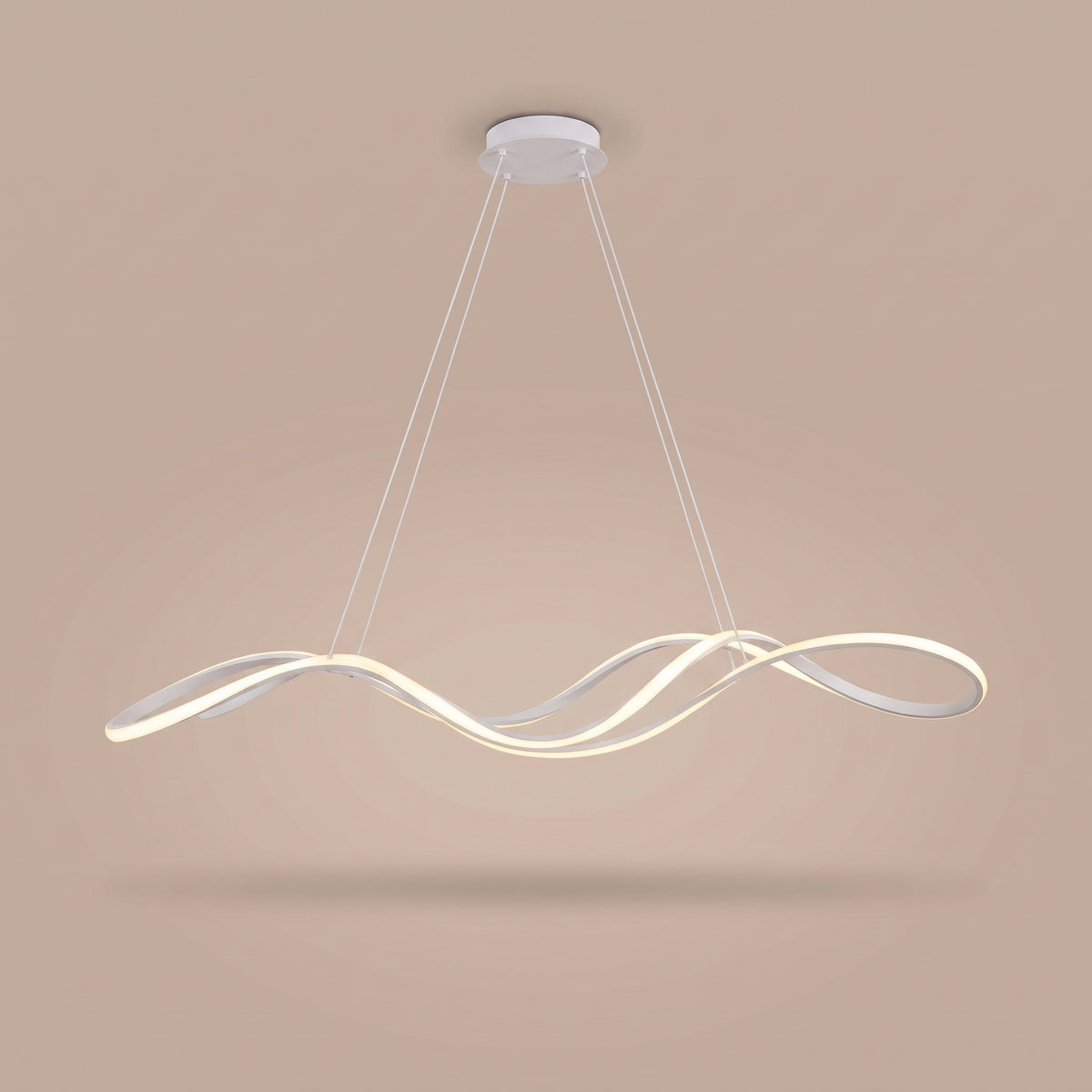 Ondine pendant in white - finish option