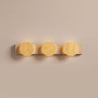 Tivoli | Travertine Stone & Wood Multi-Light Wall Sconce