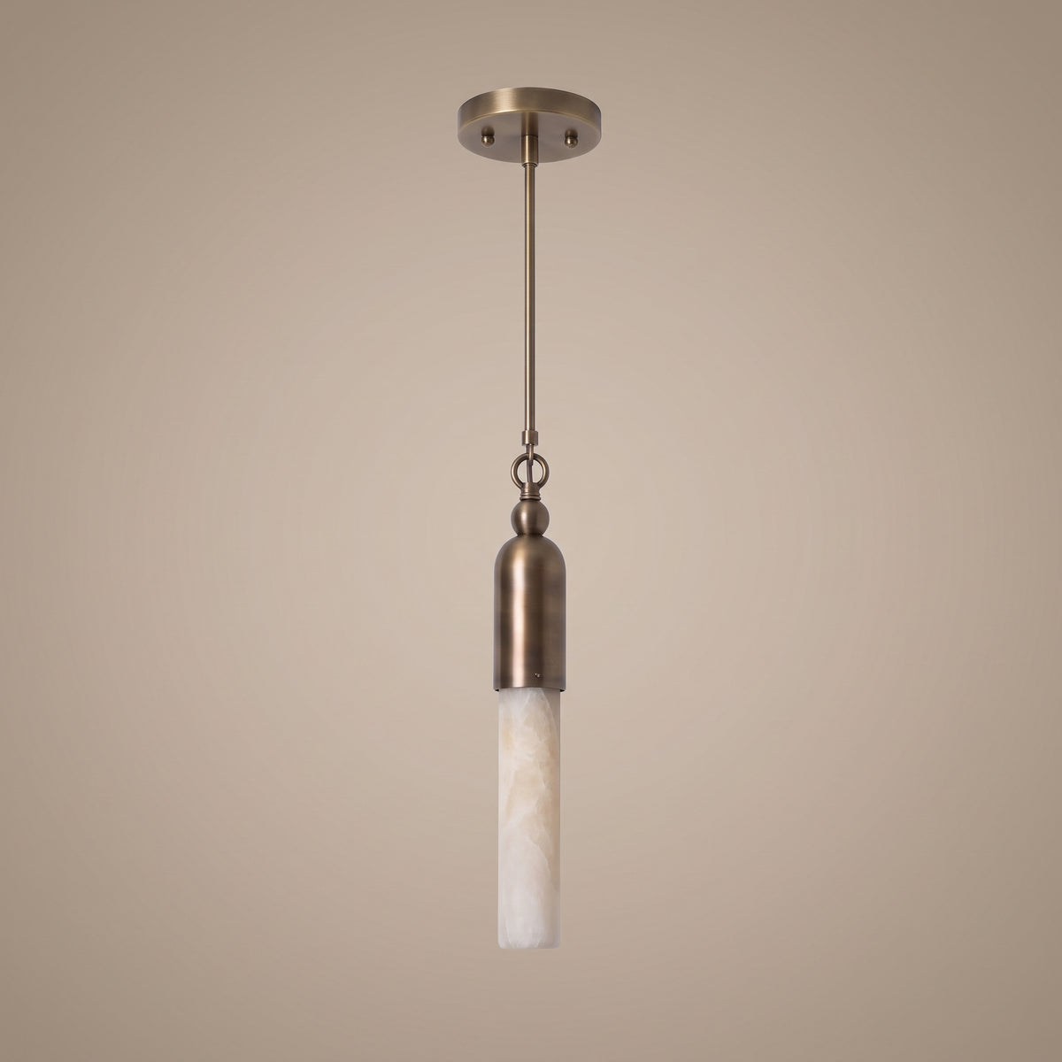 Colonne alabaster pendant detail