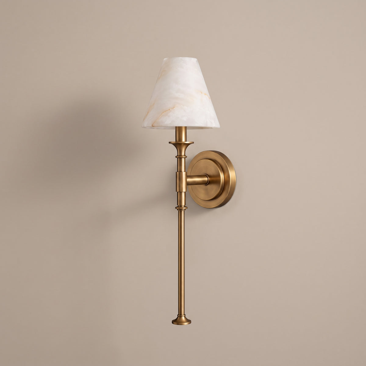 Flambeau wall sconce detail