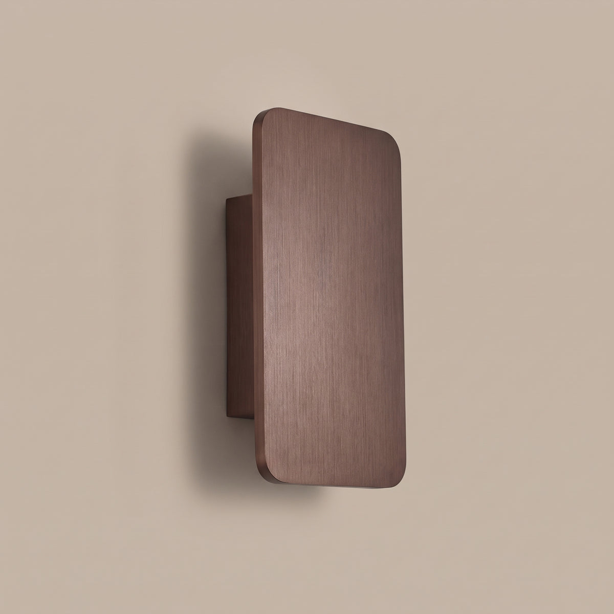 Quadra rectangular LED wall sconce