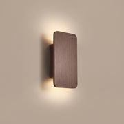 Quadra rectangular LED wall sconce