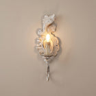 Acanthe | French Country Carved Candle Wall Sconce