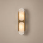 Capsule | Twin Alabaster Capsule Wall Sconce