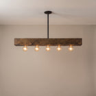 Poutre | Wood Beam Island Chandelier