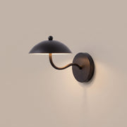 Onde half-dome LED wall sconce