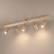 Tronc natural wood spotlight bar light studio