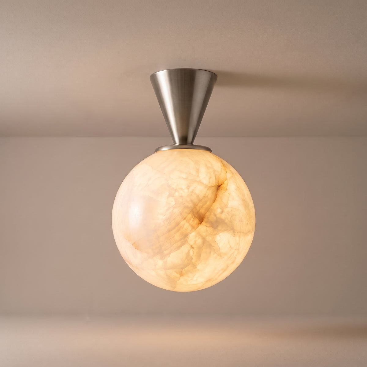 Lunaire Brushed Nickel finish