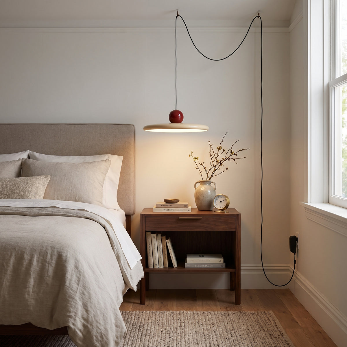Guirlande plug-in swag disc pendant lifestyle 2