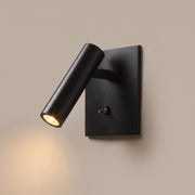Cubo mini cube wall sconce with switch