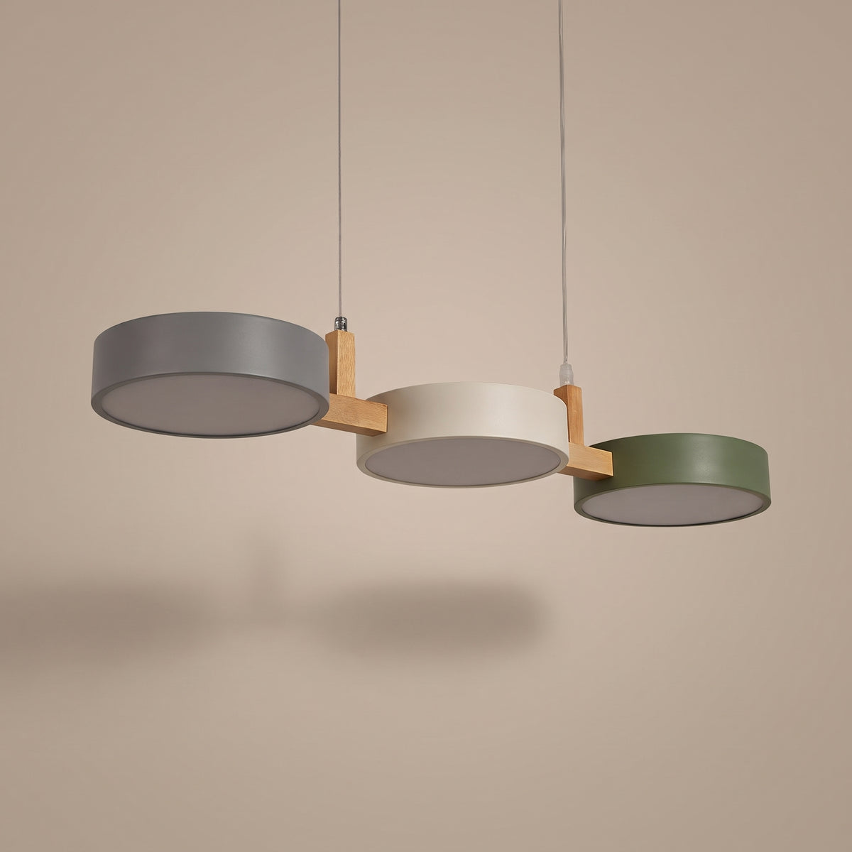 Cylindra multi-cylinder Nordic pendant light detail