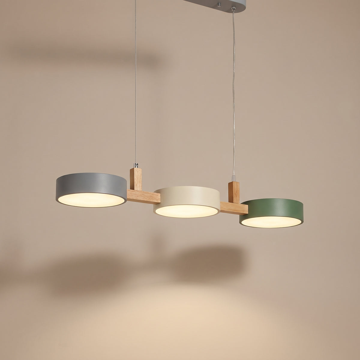 Cylindra multi-cylinder Nordic pendant light studio