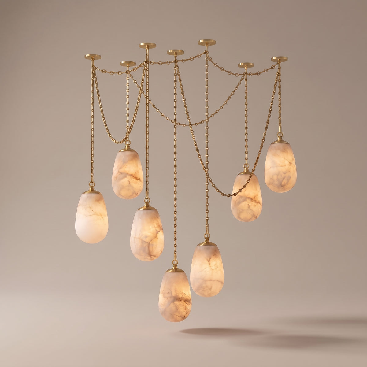 Chaînette Brass finish