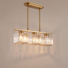 Fjella | Multi-Head Glass Linear Island Pendant