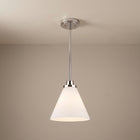 Conia | Milk or Clear Glass Cone Pendant Light