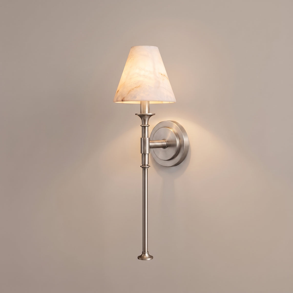 Flambeau Brushed Nickel finish