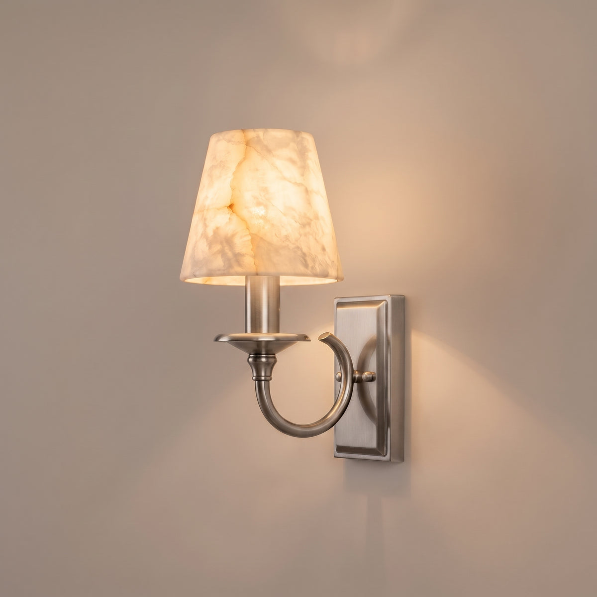 Bougie Brushed Nickel finish