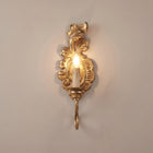 Acanthe | French Country Carved Candle Wall Sconce