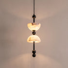 Perle | Stacked Alabaster Pendant Light