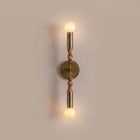 Marbella | Brass & Marble Up-Down Wall Sconce