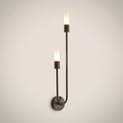Acrylic Shade Iron Surface Mount 3W Warm LED Wall Sconce