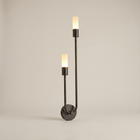 Acrylic Shade Iron Surface Mount 3W Warm LED Wall Sconce