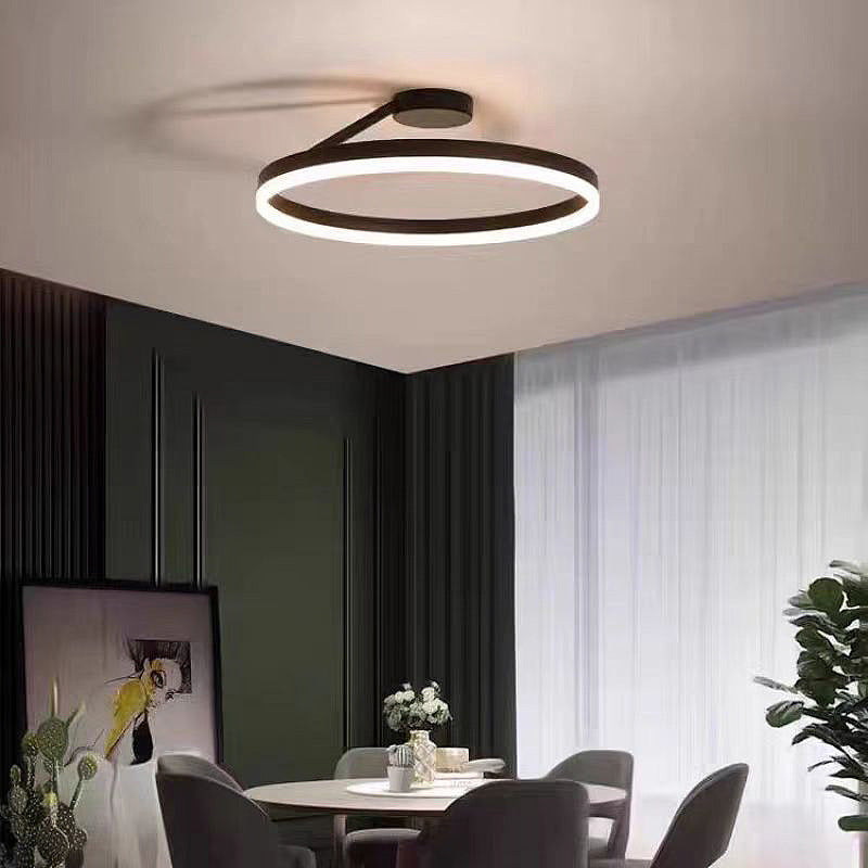 Aluminum Ring Tri-Color LED Adjustable Ceiling Light
