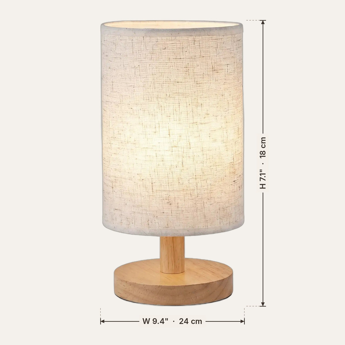 Light fixture dimensions in inches and cm