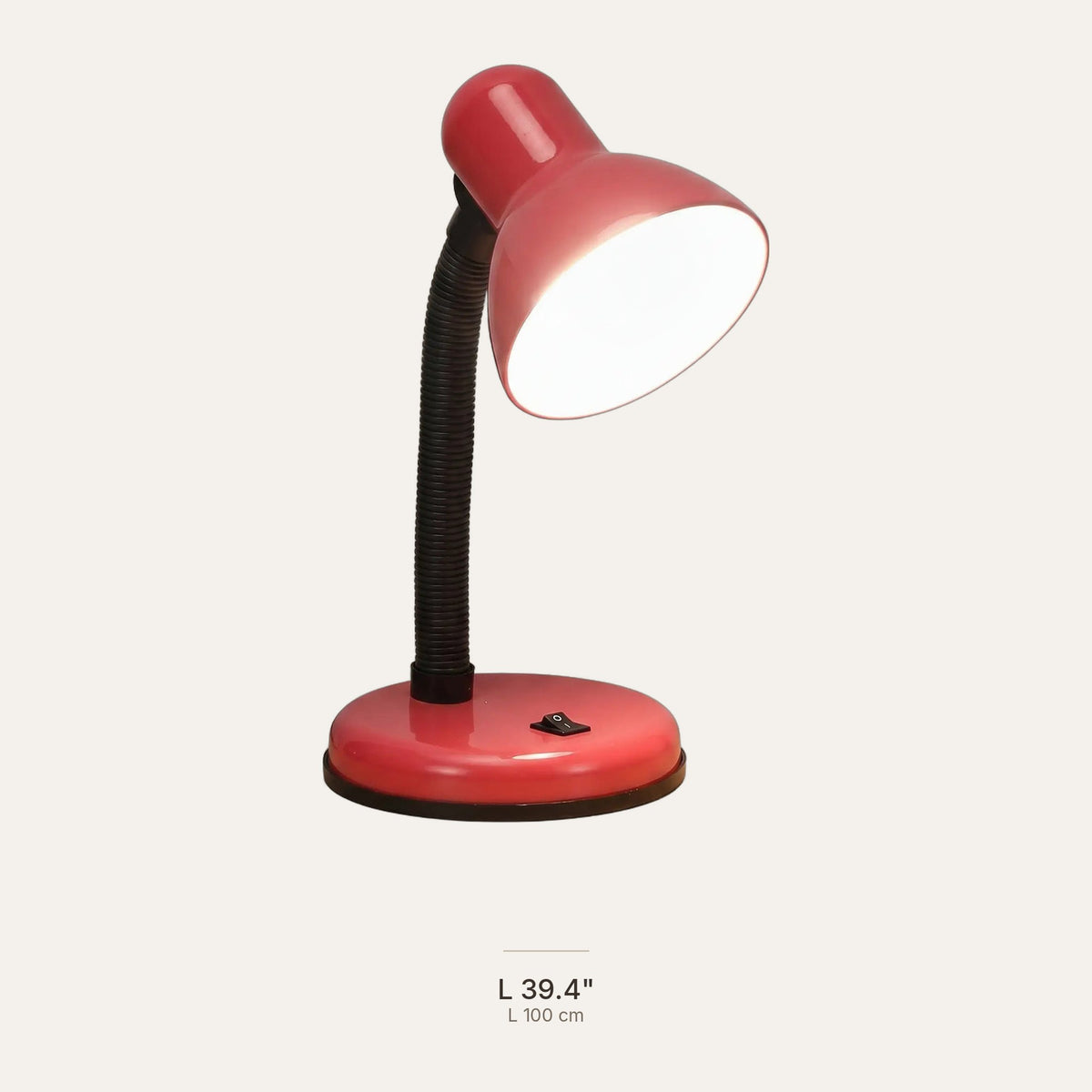 Light fixture dimensions in inches and cm