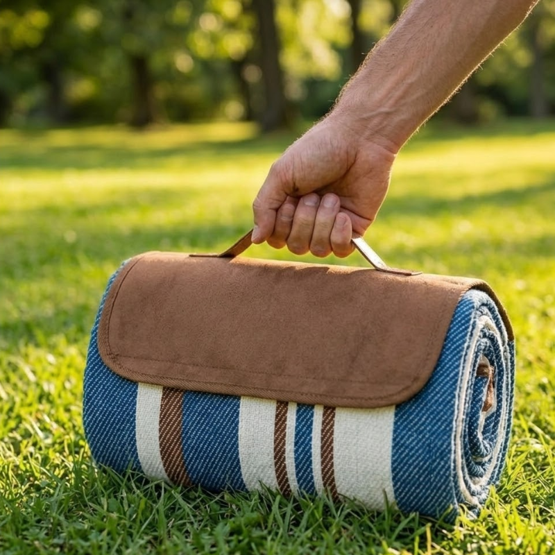 Picnic Horizon | Dual-Layer Picnic Mat with Waterproof Backing