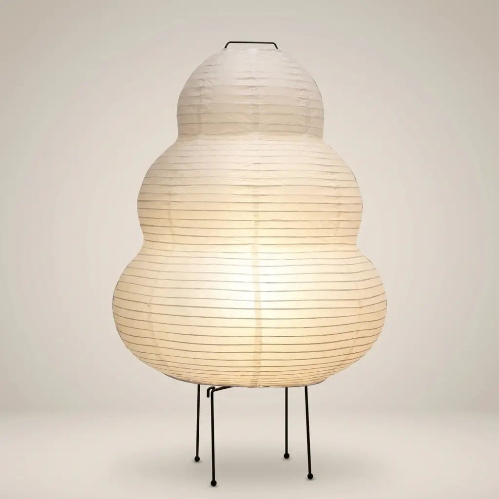 Washi Paper Square Manual Control E27 Socket Table Lamp