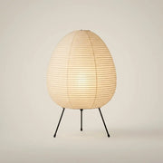 Washi Paper Square Manual Control E27 Socket Table Lamp