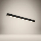 Aluminum Sand White Linear Remote Control 1-Light LED Ceiling Light