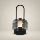 Metal Arched Touch-Control Three-Color Dimmable Portable Table Lamp