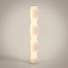 Cream Acrylic Leaf Adjustable Stepless Dimming LED Floor Lamp
