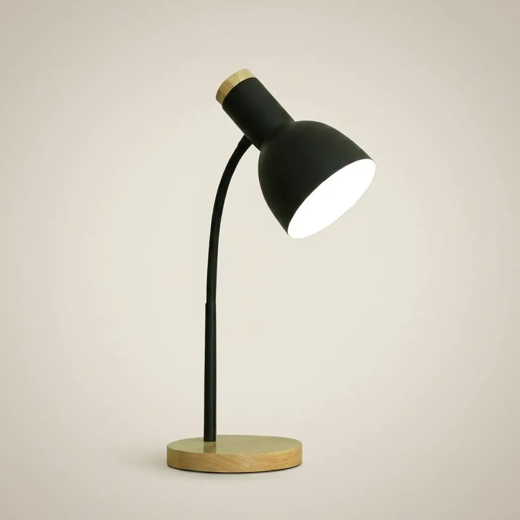 Metal Flexible Gooseneck Plug-In LED Desk Lamp