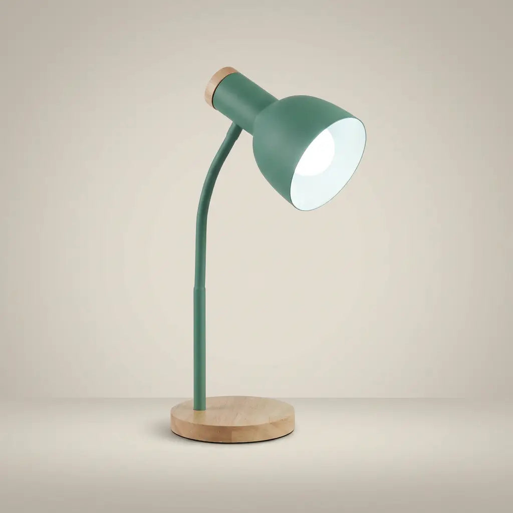 Metal Flexible Gooseneck Plug-In LED Desk Lamp