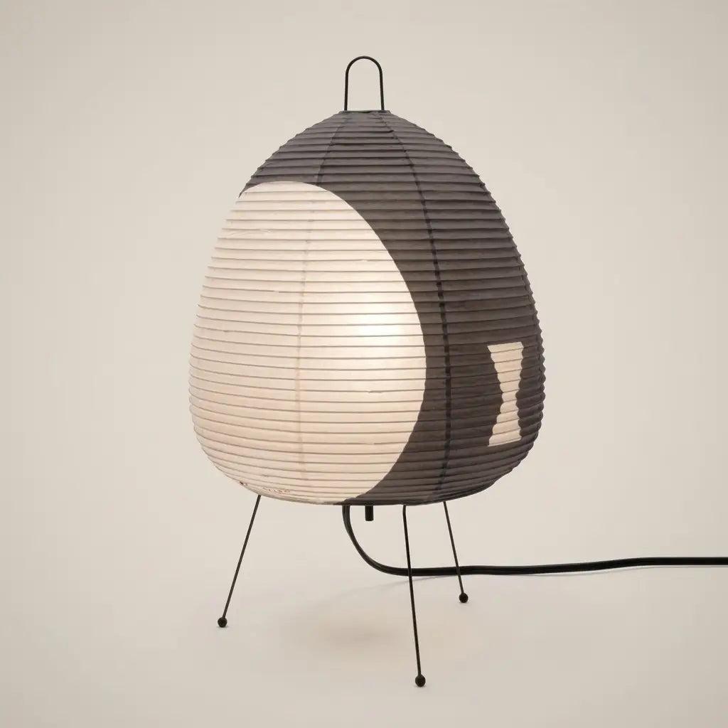 Washi Paper Square Manual Control E27 Socket Table Lamp