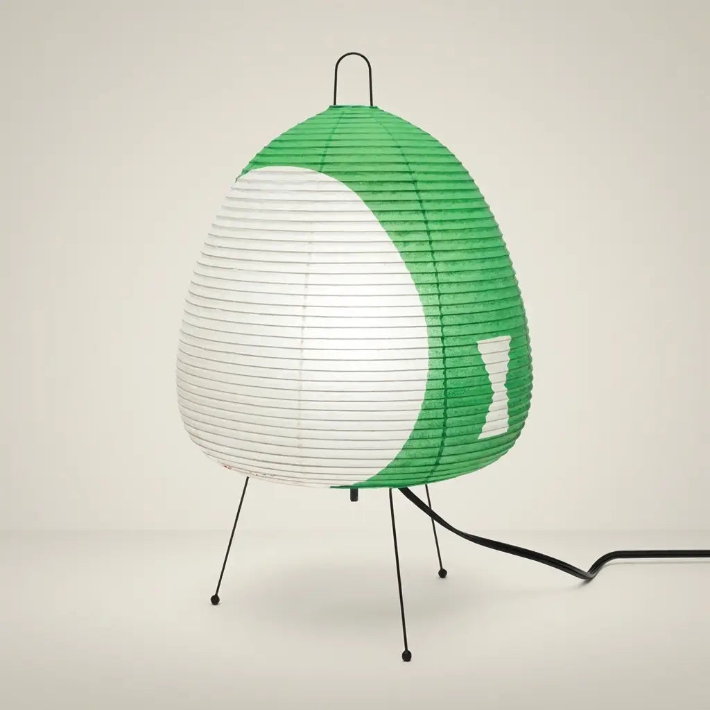 Washi Paper Square Manual Control E27 Socket Table Lamp