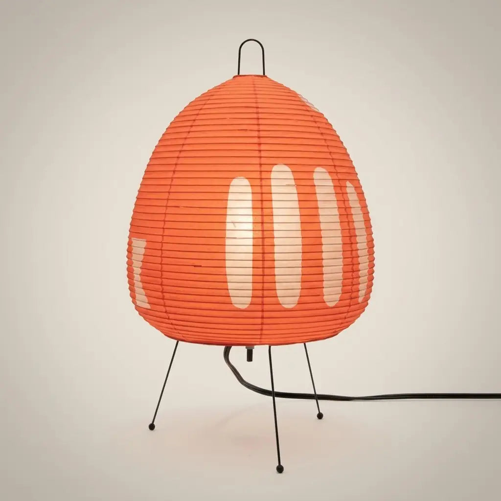 Washi Paper Square Manual Control E27 Socket Table Lamp